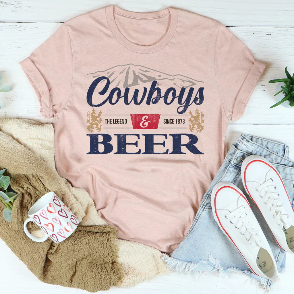 Cowboys & Beer Tee