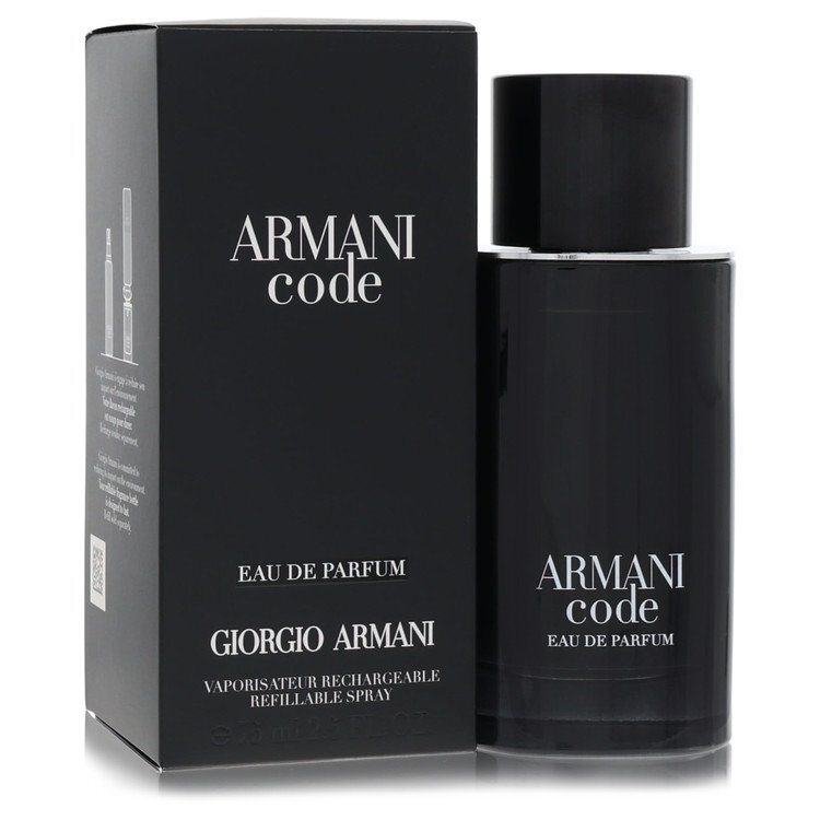 Armani Code by Giorgio Armani Eau De Parfum Refillable Spray 2.5 oz (Men)