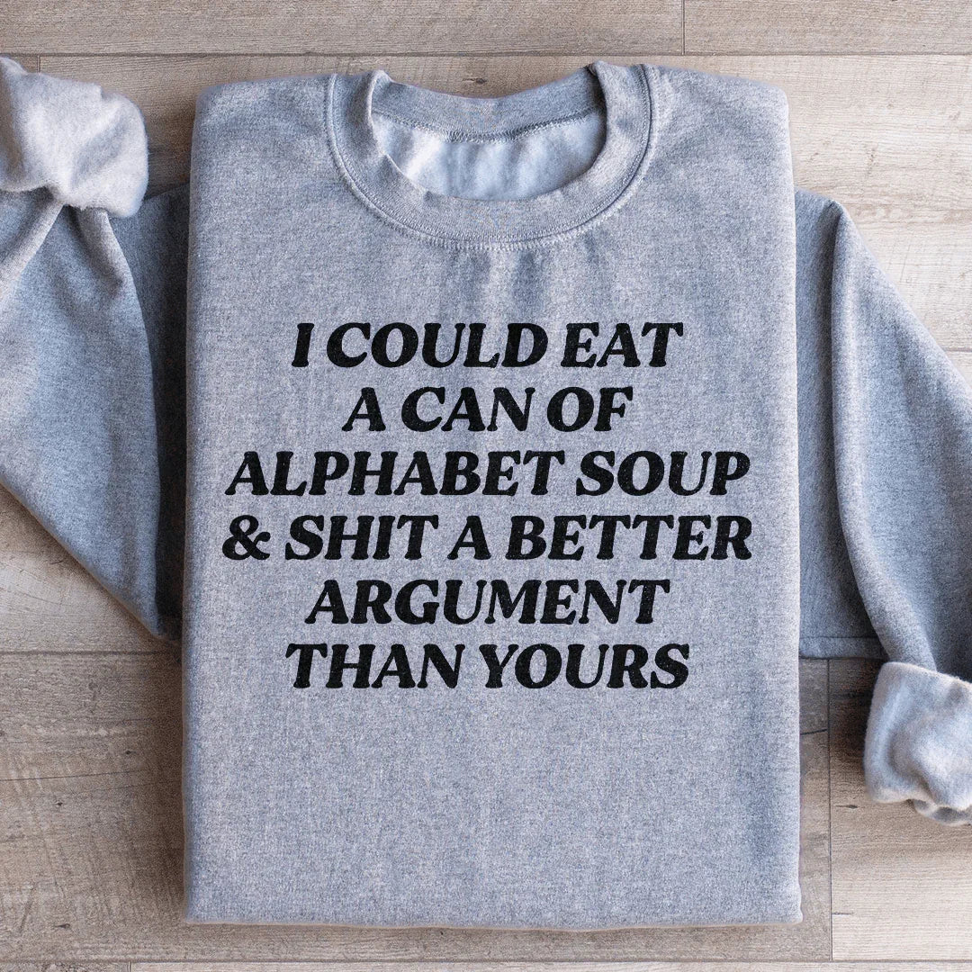 Alphabet Soup Sweatshirt