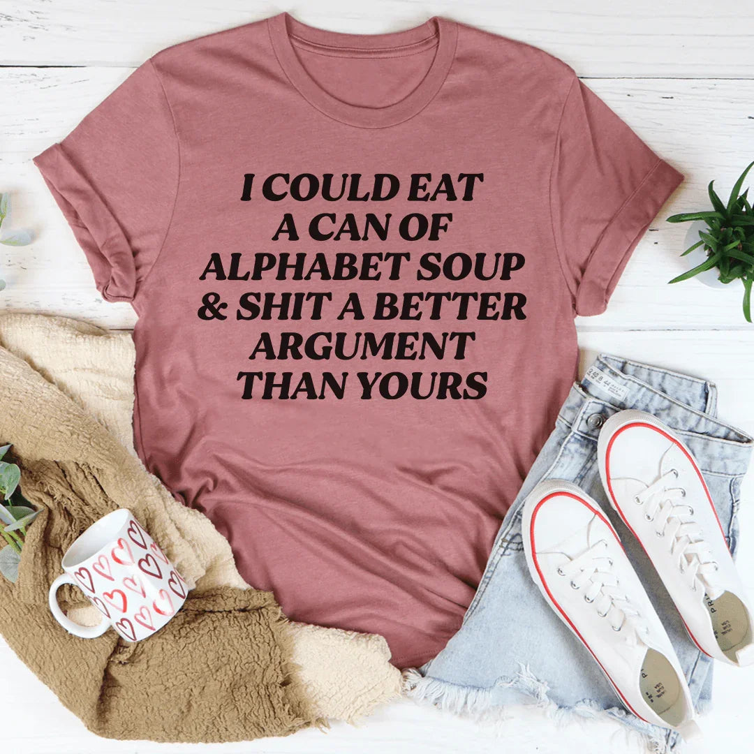 Alphabet Soup Tee