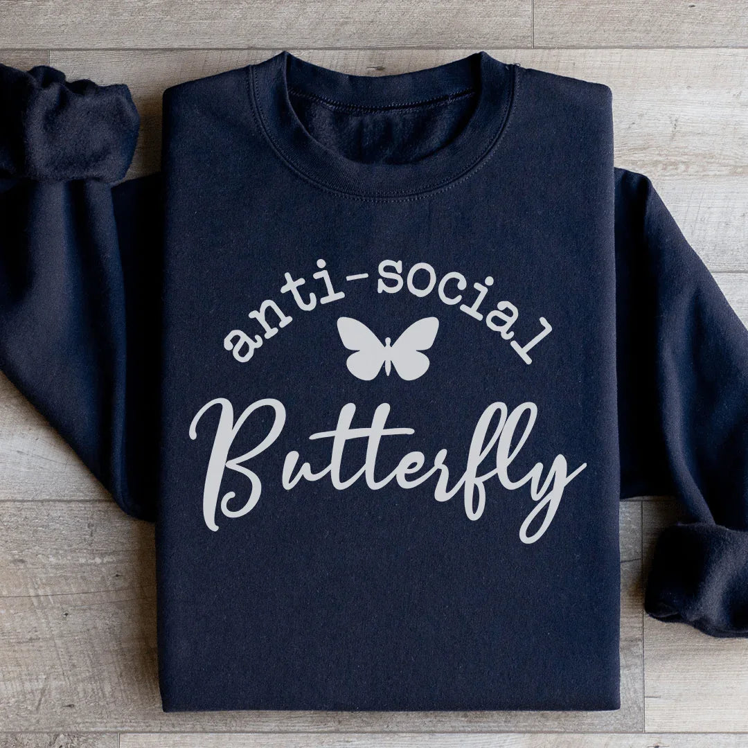 Anti Social Butterfly Sweatshirt