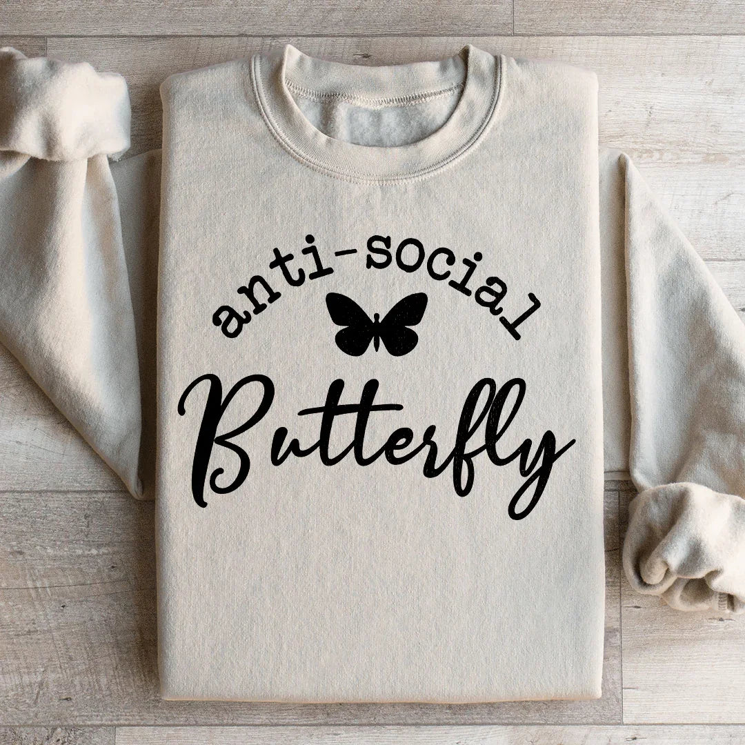 Anti Social Butterfly Sweatshirt