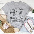 Bucket List Tee