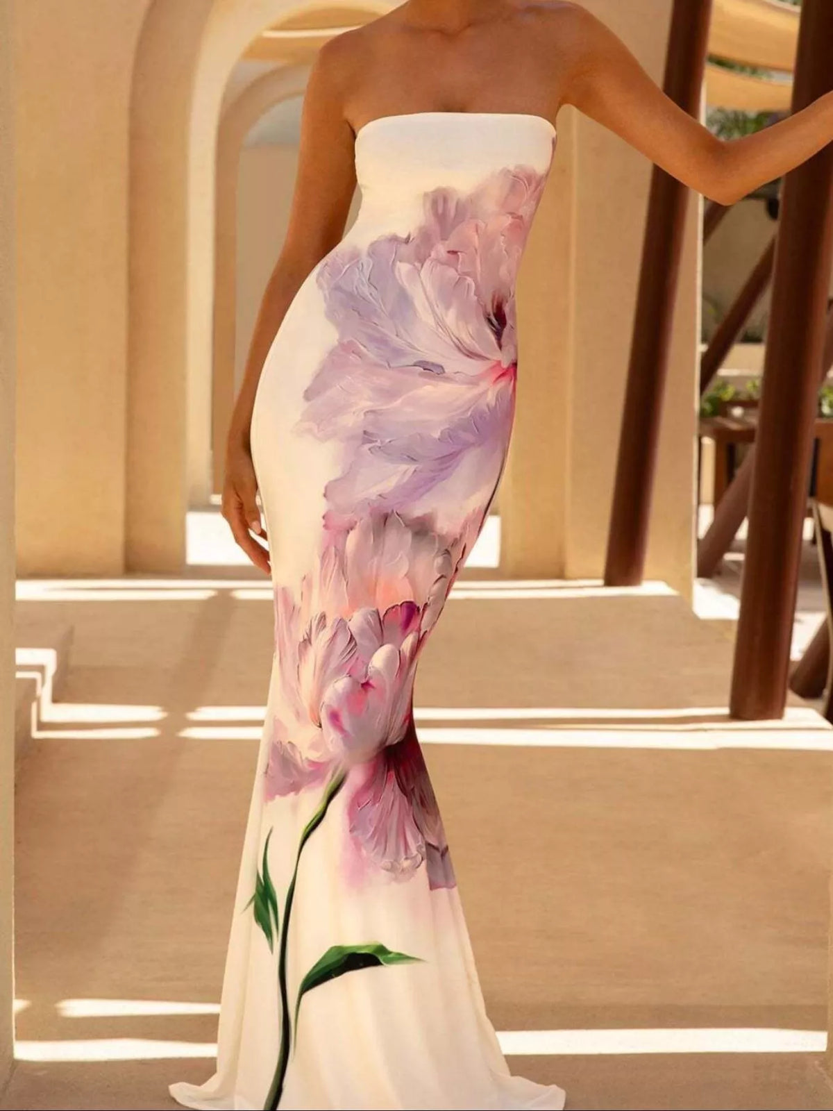 Tube Bodycon Maxi Dress