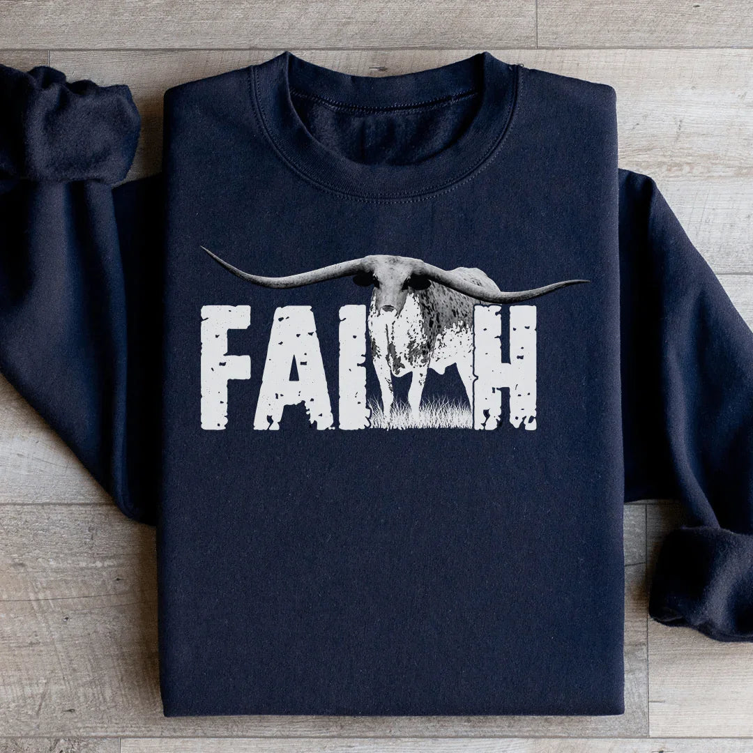 Faith Western Sweatshirt