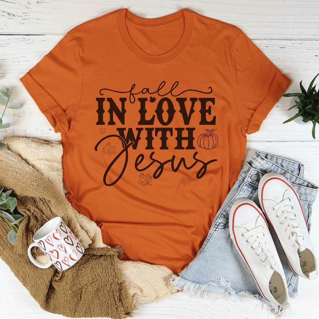 Fall In Love With Jesus Tee