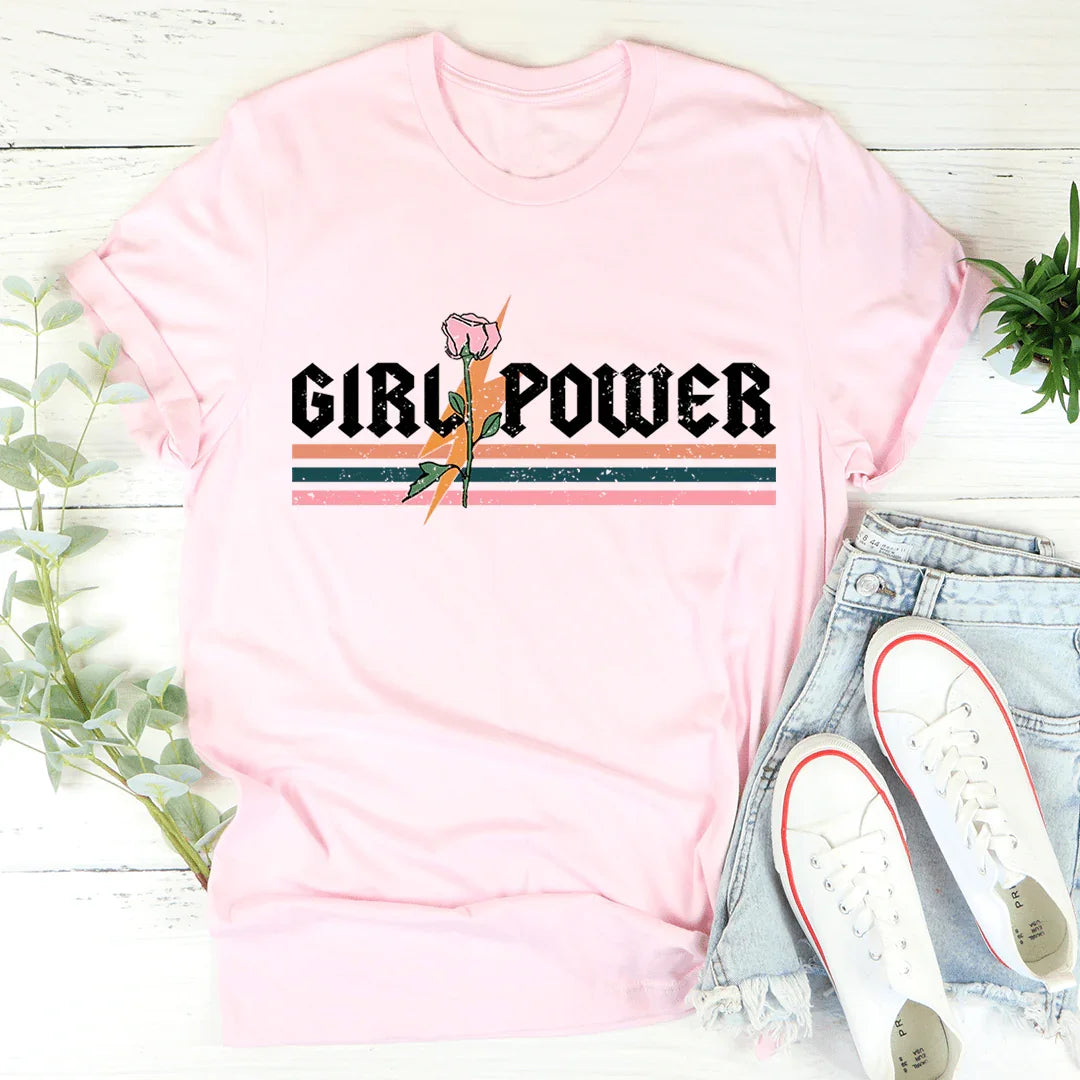 Girl Power Rose Tee