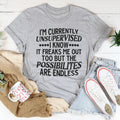 I'm Currently Unsupervised Tee