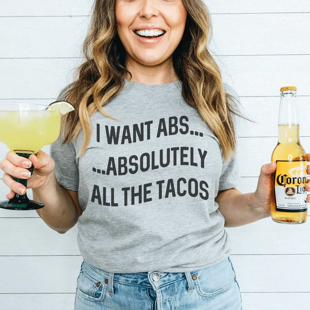 I Want Abs Tee