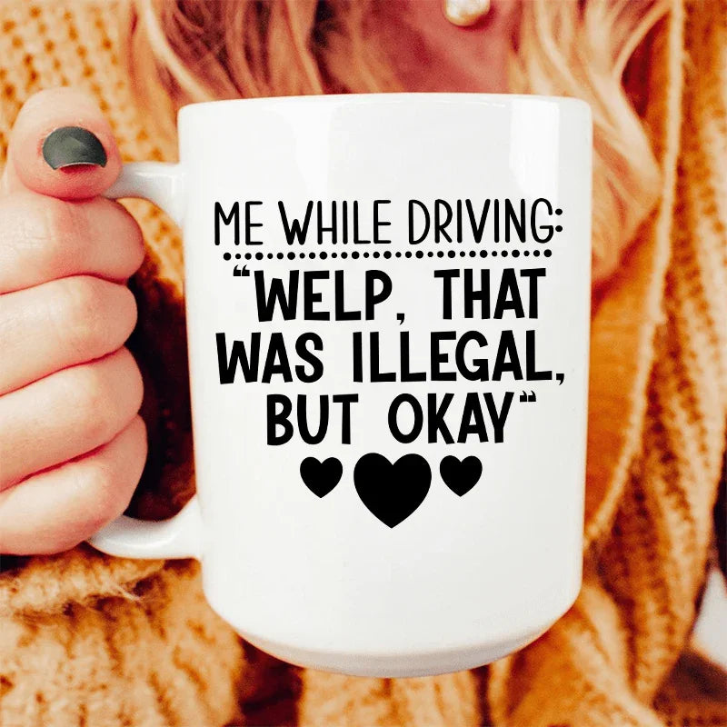 My Driving Ceramic Mug 15 oz