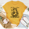 Unbothered Attitude Casual Shirt – "My Give A Damn Is Busted" Graphic Tee