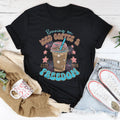 Running On Iced Coffee And Freedom Estd 1976 Tee