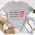 Screenshots Don't Phase Me Tee