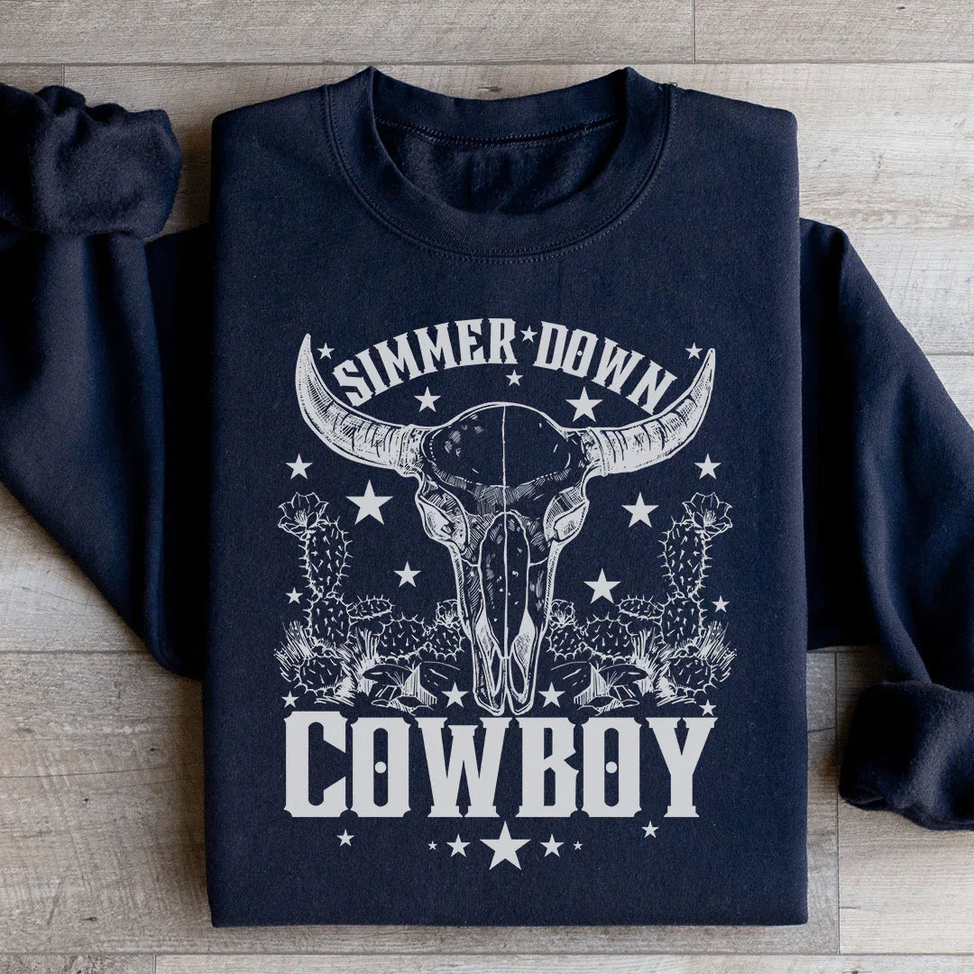 Simmer Down Cowboy Sweatshirt