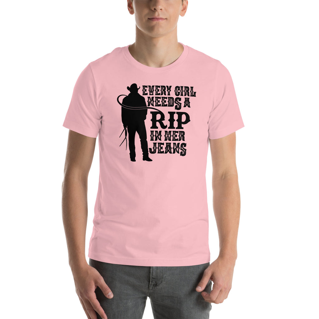Every Girl Needs A RIP In Her Jeans Tee