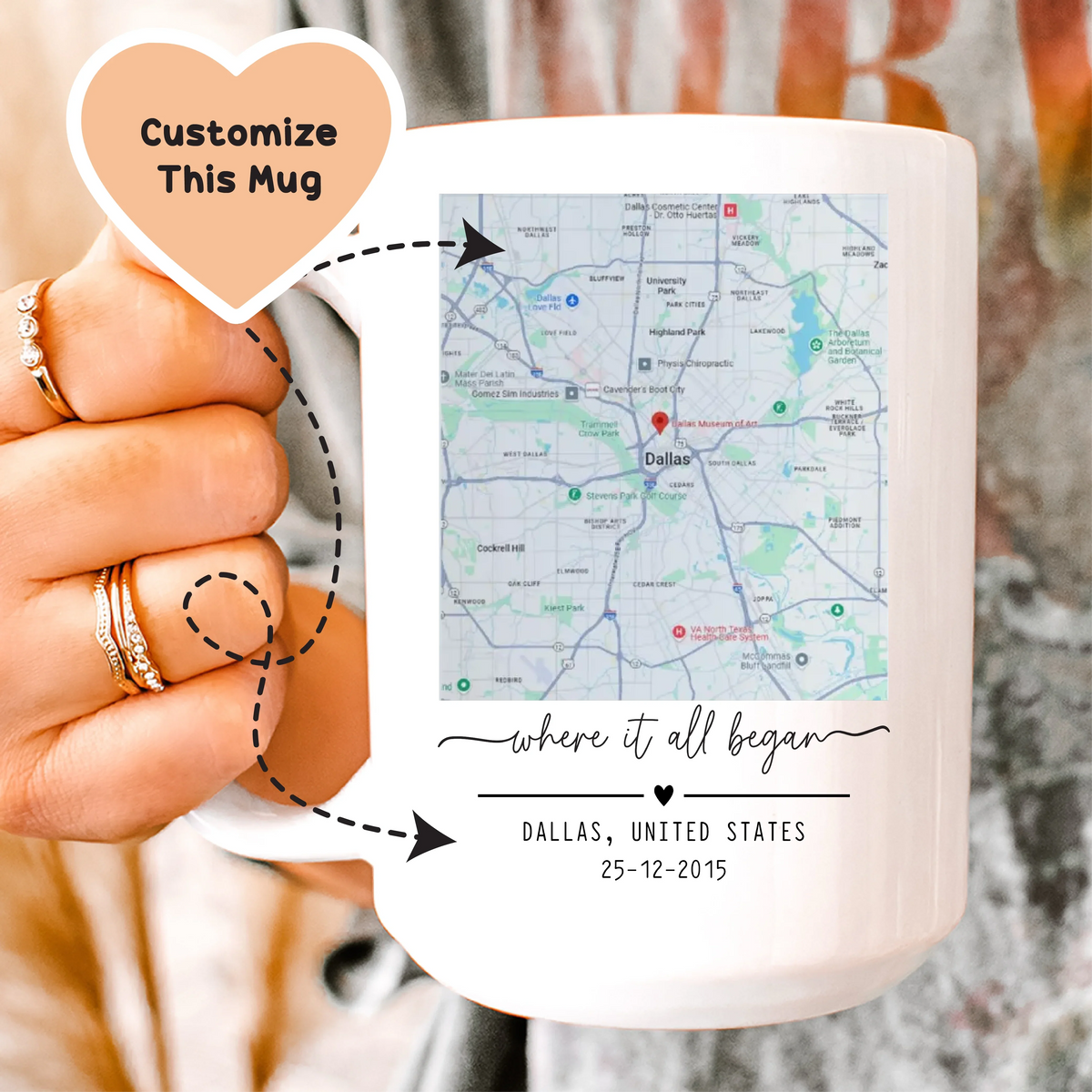Where It All Began Custom Mug